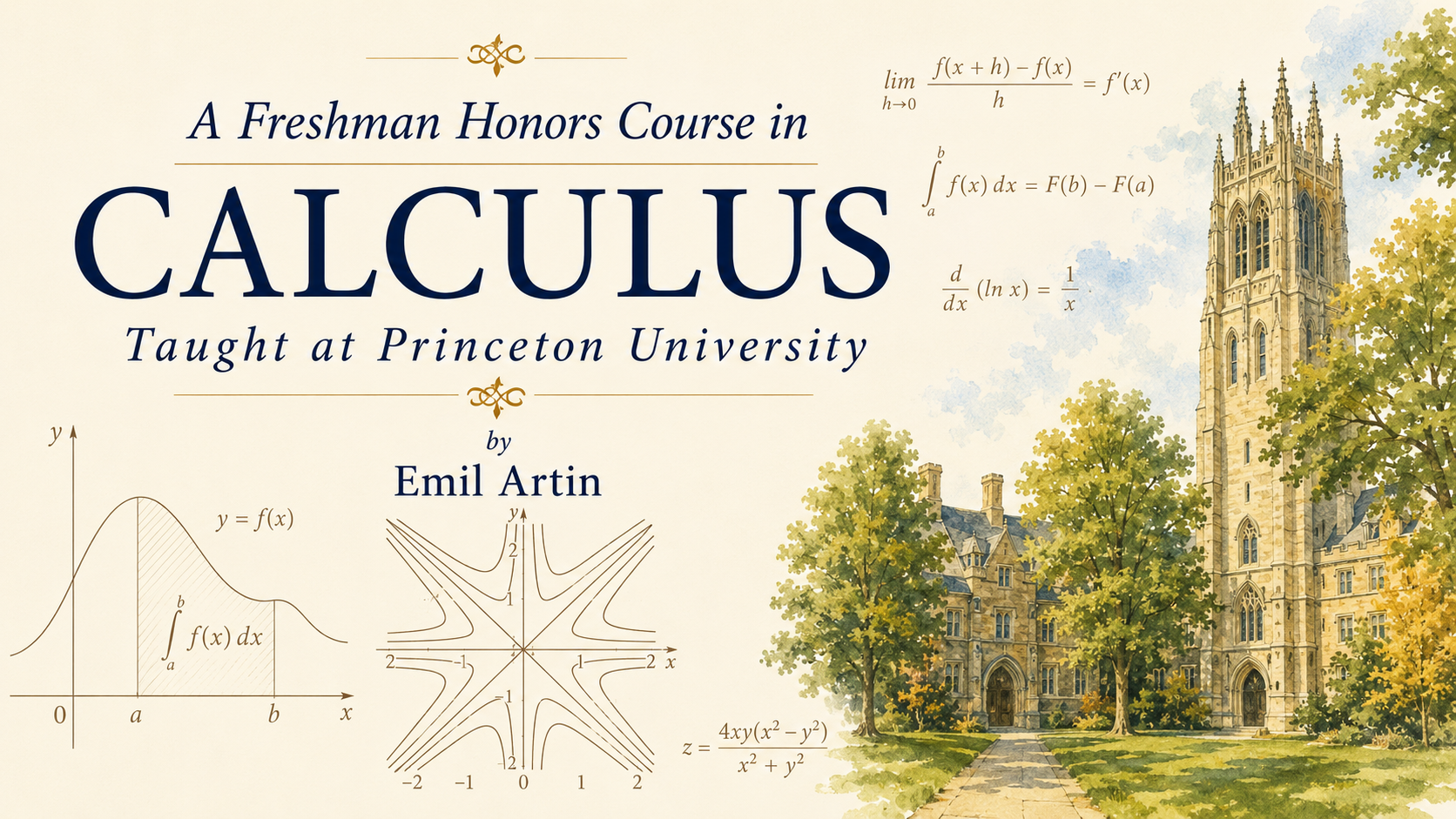 Calculus: A Freshman Honors Course